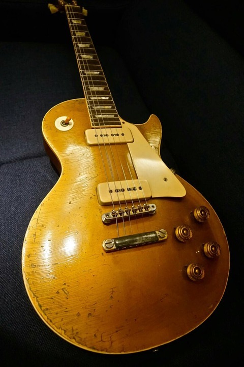 1953年製Gibson Les Paul Goldtop Conversion of K&M guitar's Labor